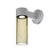 Besa Lighting Juni 10 Outdoor Sconce, Gold Bubble, Silver Finish, 1x4W LED JUNI10GD-WALL-LED-SL - alternate 1